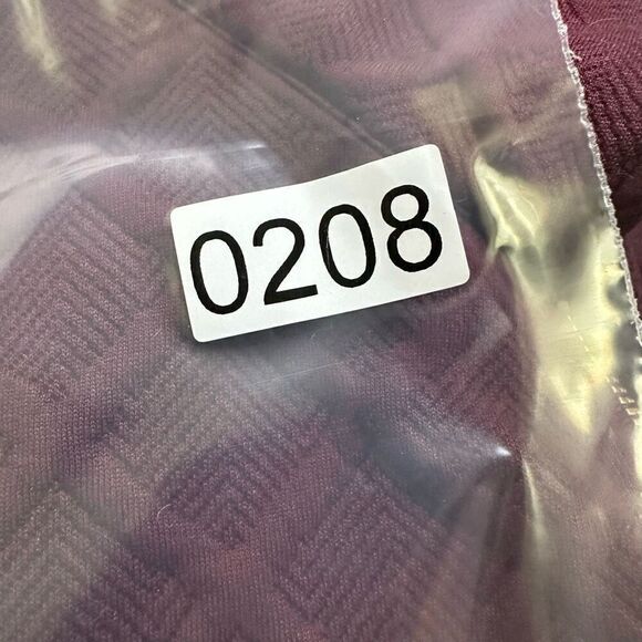 Soft Surroundings Women’s Size Medium Petite Dorothy Jacquard Top Merlot - Picture 5 of 6